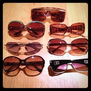 Bulk sunglasses! 7 pairs! Dolce & gabanna!