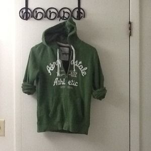 Green Aeropostale hoodie.