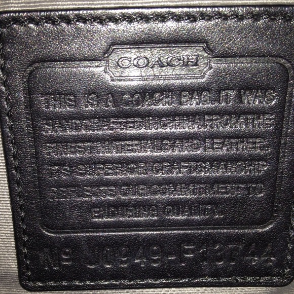 Coach shoulder bag - Picture 4 of 4