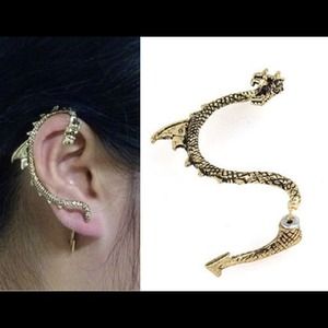 Dragon Earring Cuff