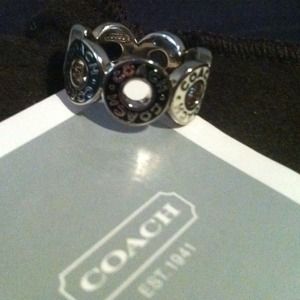 Authentic COACH ring