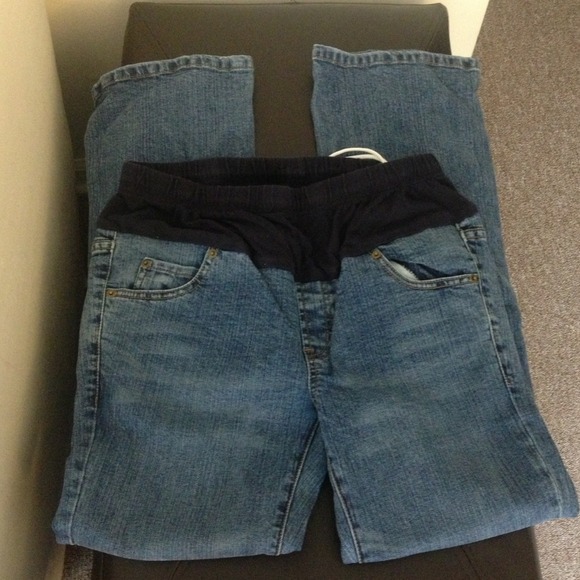 💢SOLD💢bootcut maternity jeans