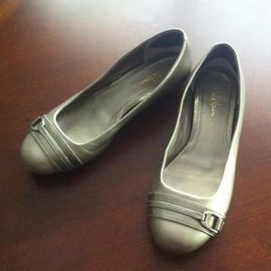 ⭐🌸REDUCED🌸⭐ Cole Haan Nike Air metallic flats