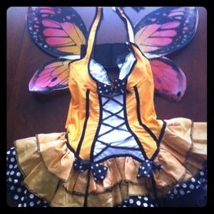 Sexy Monarch Butterfly Halloween Costume