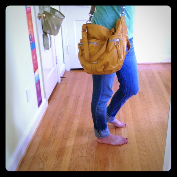 Large cross body bag