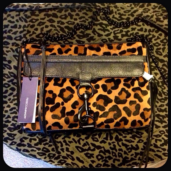 Rebecca Minkoff Handbags - SOLD! NWT Cheetah Rebecca Minkoff Mac Clutch