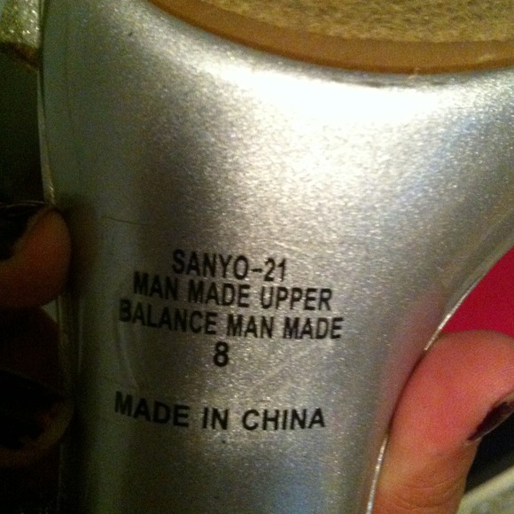 Silver Diamond Heels - Picture 4 of 4