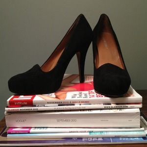 Reserved for cnstevens-Cynthia Rowley Suede Pumps