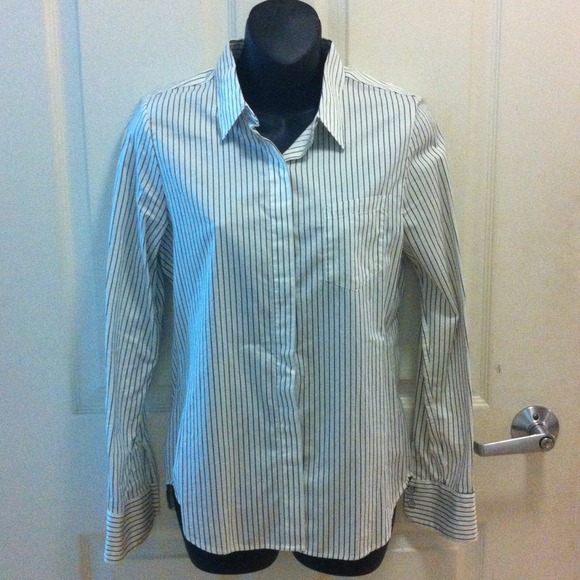 Rag & Bone hidden stripe button down shirt