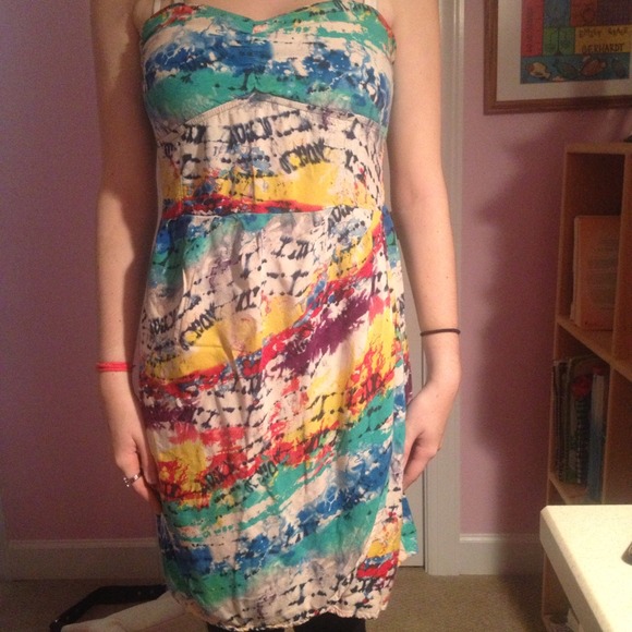 strapless dress