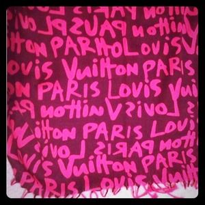 Louis vuitton i Stephen Sprouse scarf