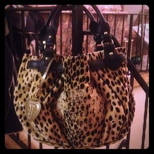 RESERVD Juicy Couture Cheetah Leopard Velour Purse