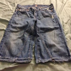 Cropped jeans
