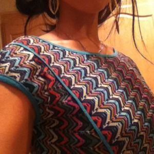 Dresses - fun 60's like zig zag dress Dresses - fun 60's like zig zag dress