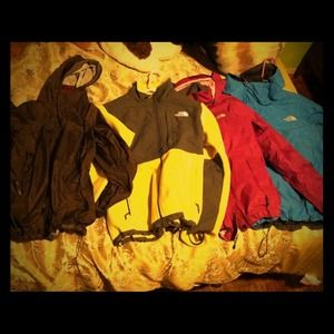 Northfacessssss some medium some small 1 marmot