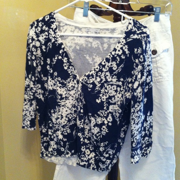 Floral cardigan