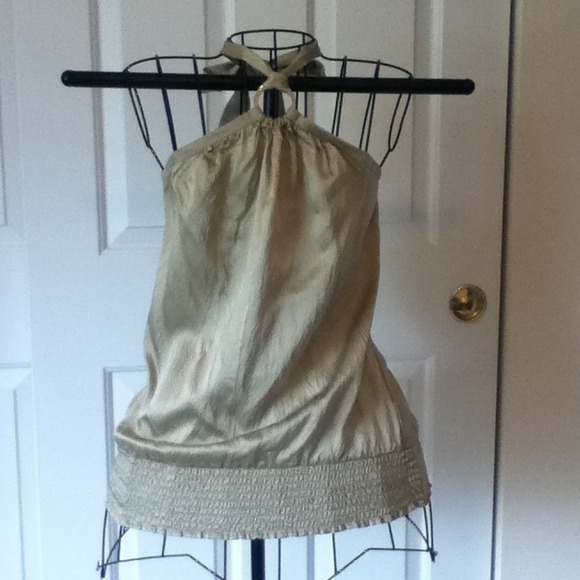 White/Black Tops - WHBM. 💖100% SILK!