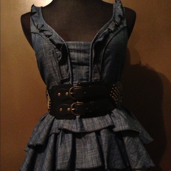 Denim dress - Picture 2 of 3