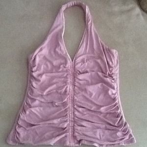 RESERVED!!! Arden B. halter top, Large. Light pink