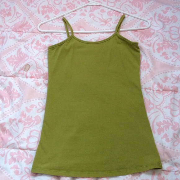 Green camisole