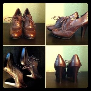 Brown booties!
