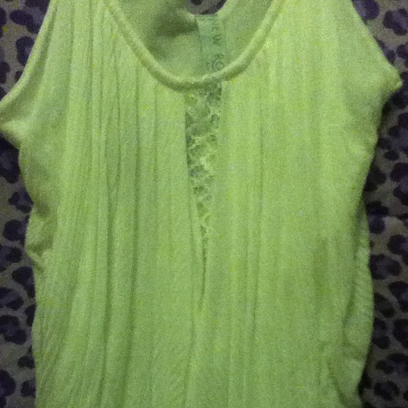Frilly white top