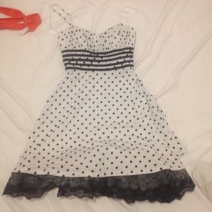 poka dot dress