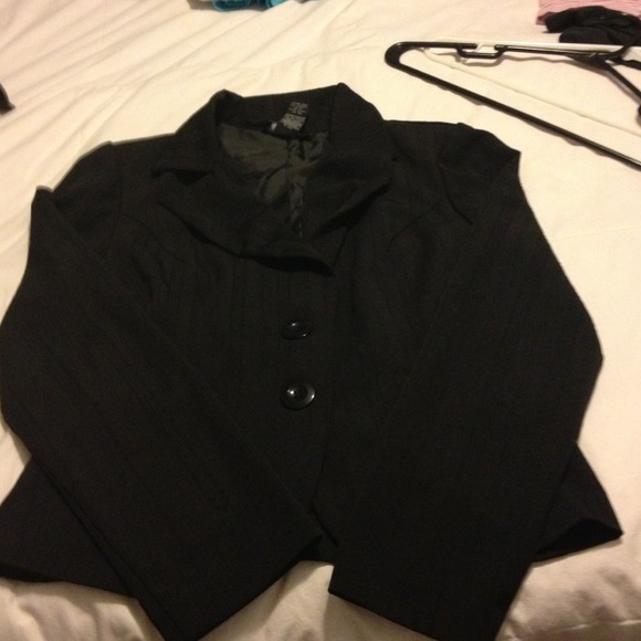 Pinstripe blazer