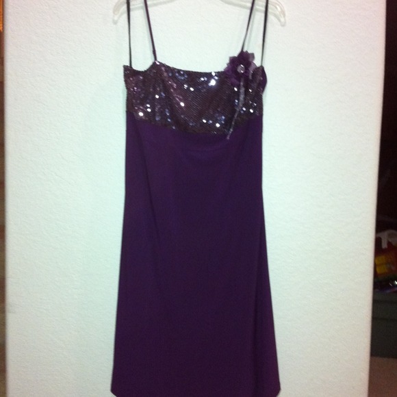 FLASH SALES Party Evening Dress Purple
