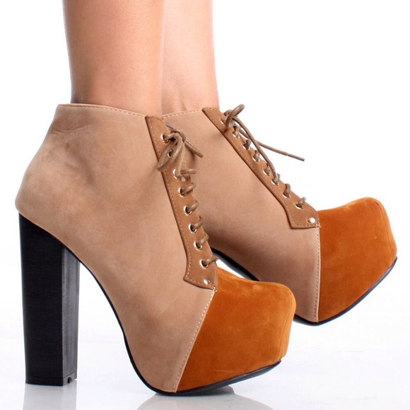 Chunky heel booties - Picture 3 of 3