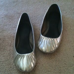 Silver flats size 6 1/2