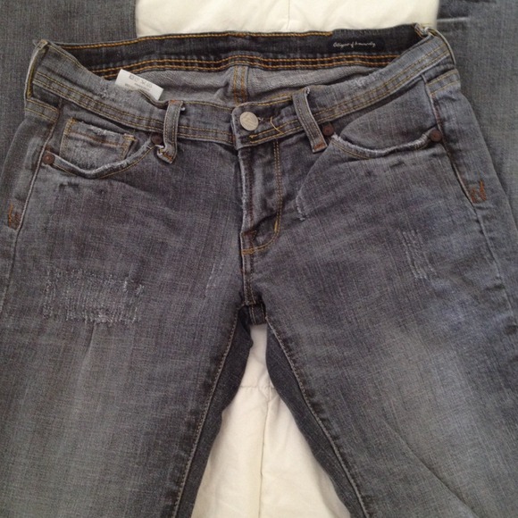 ⛔SOLD 🚫Citizens of Humanity Gray  skinny jeans