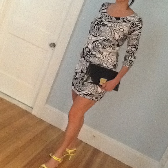 BCBG mini jersey dress