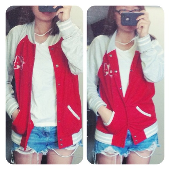 💢SOLD💢F21 baseball jacket