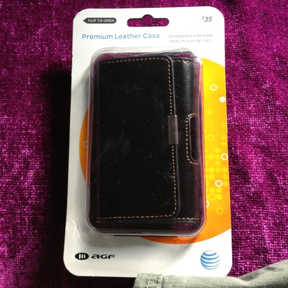 Black Leather Case
