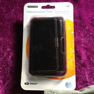 Black Leather Case