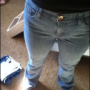 No gap waistband jeans