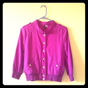 NWOT ! H&M purple jacket!