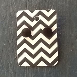 Hypo allergenic, nickel free stud earrings.