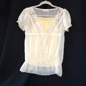 Chiffon top 2 pieces,