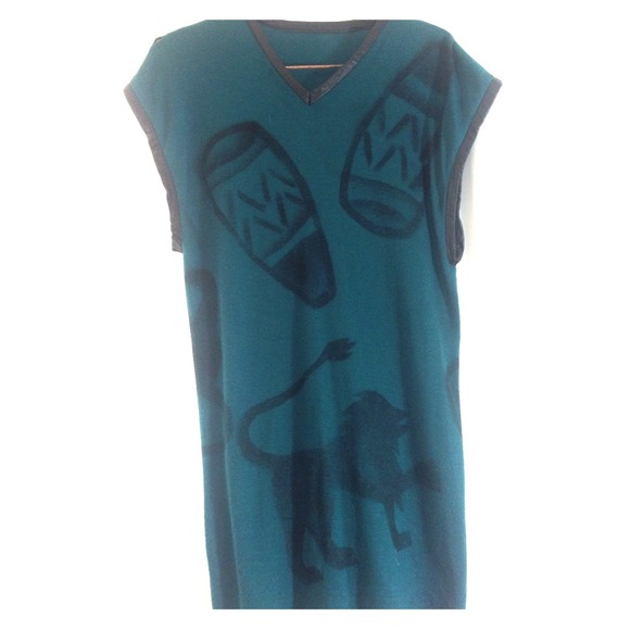 Lets go to Africa mini dress!