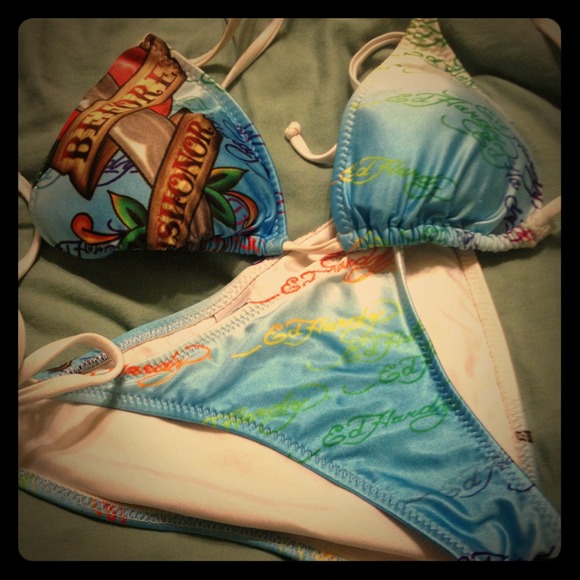 Ed hardy bathing suit