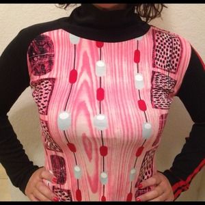 Check out front & back! Unique Custo Barcelona.