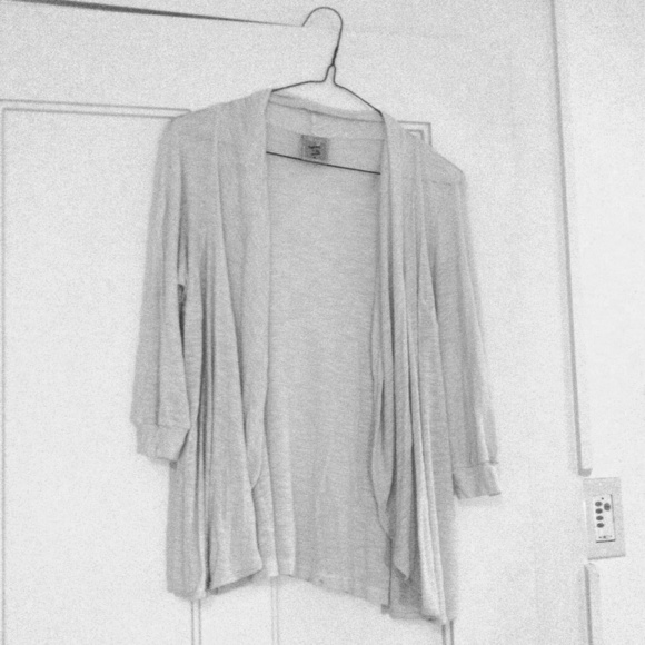 Cream Layering Cardigan - M