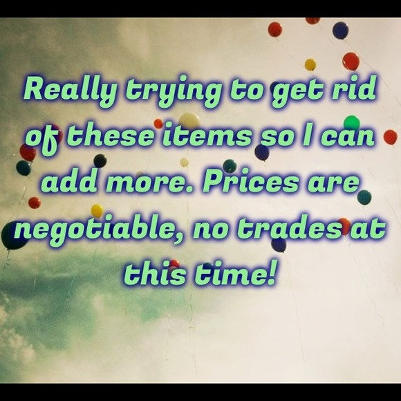 All prices are negotiable!!!
