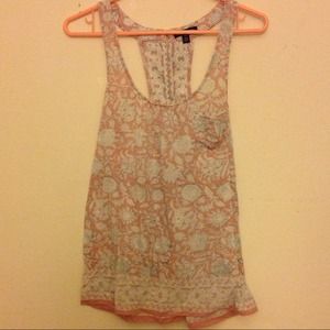American Eagle Outfitters Vintage Pink Tank Top