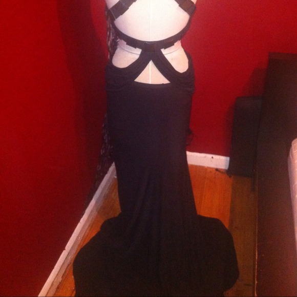 Jovani 828 Evening Gown, worn ONCE for  6 hours ! - Picture 3 of 4