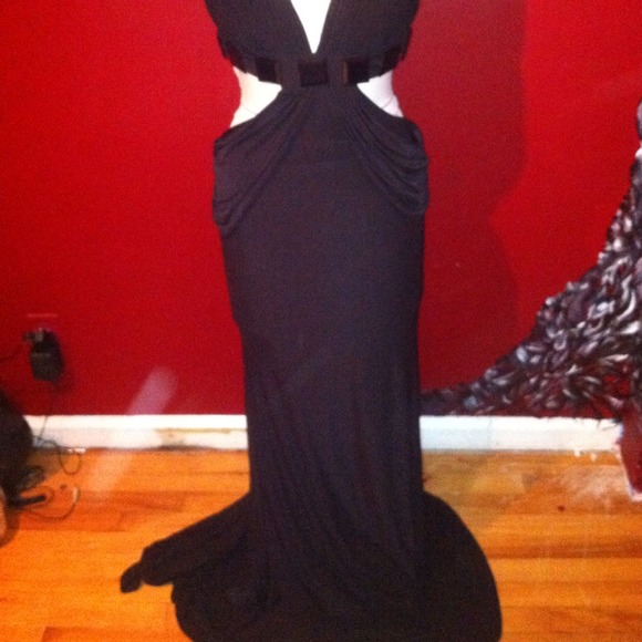 Jovani 828 Evening Gown, worn ONCE for  6 hours ! - Picture 4 of 4