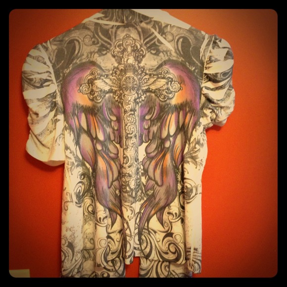 Silver lily jacket