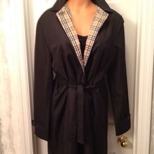 Vintage Burberry's of London Trench Coat Sz-16 Lg